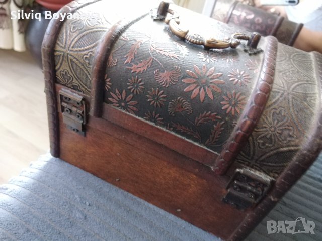 Стилни кутии за бижута от Дърворезба и ковано желязо , снимка 5 - Други ценни предмети - 43364055