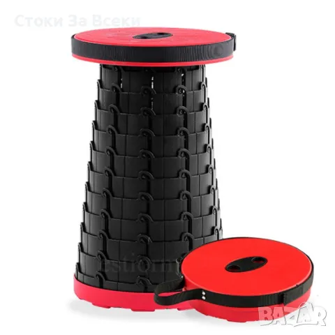 Преносим сгъваем телескопичен стол - Компактен и удобен