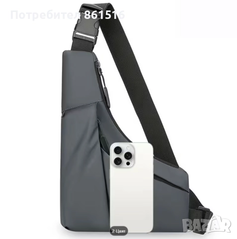 Мъжка чанта през рамо. Цена подарък, снимка 5 - Чанти - 52801305