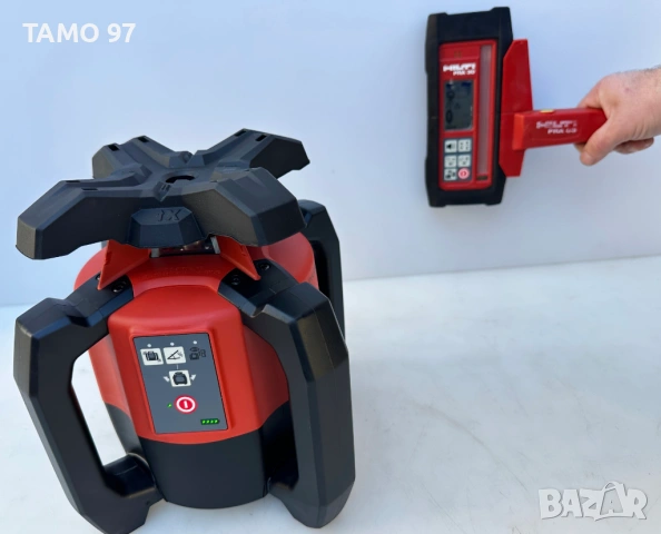 ТОП ЦЕНА! Hilti PR 30-HVS A12 - Ротационен лазер за употреба на открито 2024г., снимка 10 - Измервателни инструменти - 53090128