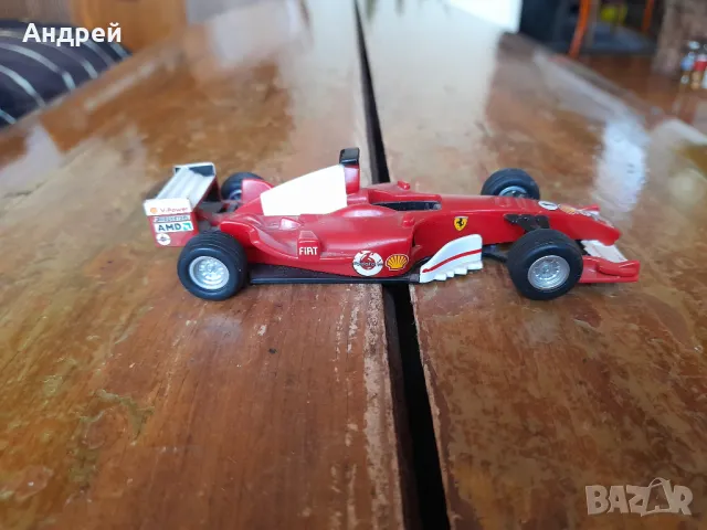Стара кола,количка Ferrari F2005,Shell, снимка 3 - Колекции - 47882440