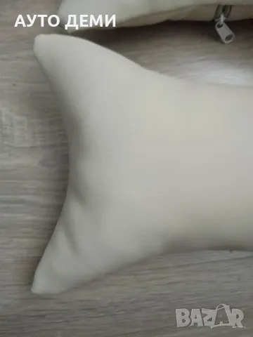 ТОП ЦЕНА 2 броя -15лв/БГ черни,бежови,кафяви кожени възглавнички за седалка на автомобил кола, снимка 6 - Аксесоари и консумативи - 48690879