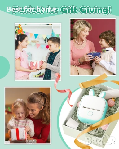 Bluetooth принтер  съвместим с iOS и Android от LabelCreate , снимка 8 - Друга електроника - 50592123