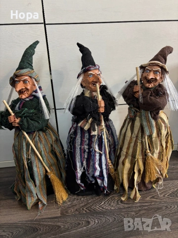 Настолна Баба Яга 55см., снимка 4 - Статуетки - 53267446