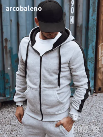 Мъжки анцуг, 3цвята , снимка 12 - Спортни дрехи, екипи - 47377979