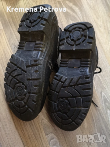 Дамски работни обувки, eстествена кожа, с бомбе Stenso BASIC LOW S3, номер 37, снимка 4 - Други - 53174295