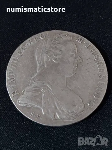 Австрия 1780 - 1 талер - Мария Терезия , рестрайк , Сребърна монета №1