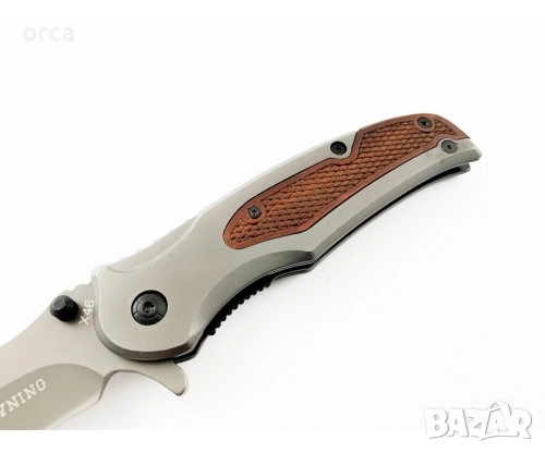 Сгъваем автоматичен нож Browning X46 с иноксово острие – 22 см, снимка 3 - Ножове - 52169541