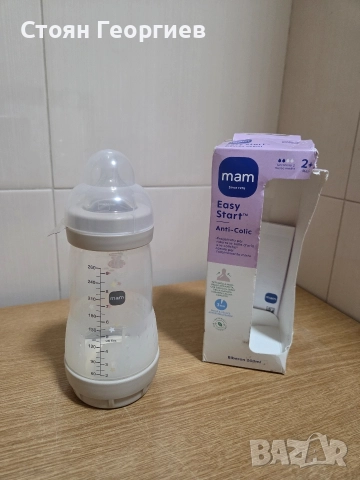 Бебешко шише против колики Mam Easy-Start Anti Colic в 260 мл 