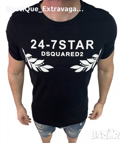 Мъжка тениска Dsquared 24-7 Star !!!, снимка 1 - Тениски - 40059789