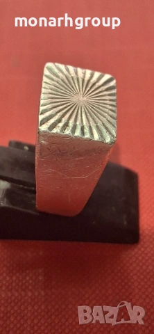 Сребърен пръстен, снимка 3 - Пръстени - 53515687