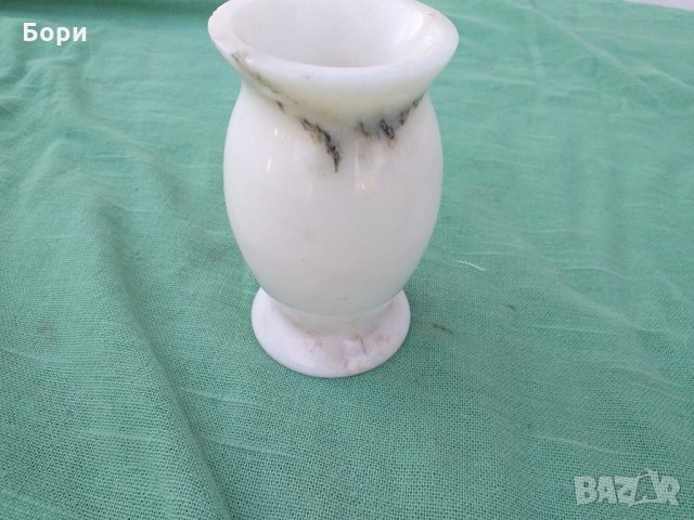Българска мраморна ваза, снимка 3 - Вази - 32413387