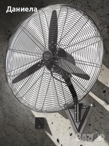 Вентилатор стенен 26''/30" Muhler, 160W, индустриален, снимка 5 - Вентилатори - 50889776