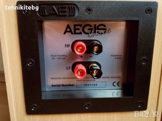 ⭐⭐⭐ ACOUSTIC ENERGY AEGIS THREE ⭐⭐⭐ Висококачествени английски подови тонколони , 2 х 150 вата, снимка 11 - Ресийвъри, усилватели, смесителни пултове - 52227229