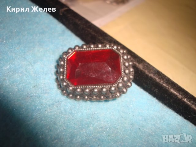 АРТ КРАСИВО СТАРО ФАСЕТИРАНО КОПЧЕ СИНТЕТИКА с КРИСТАЛ 19162, снимка 4 - Други - 35653664