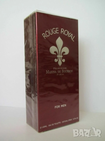 Rouge Royal for Men Princesse Marina de Bourbon 100 ml Eau de Toilette spray, снимка 2 - Мъжки парфюми - 52017102