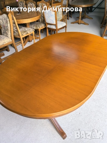 Разтегателна трапезна маса , снимка 3 - Маси - 51714387