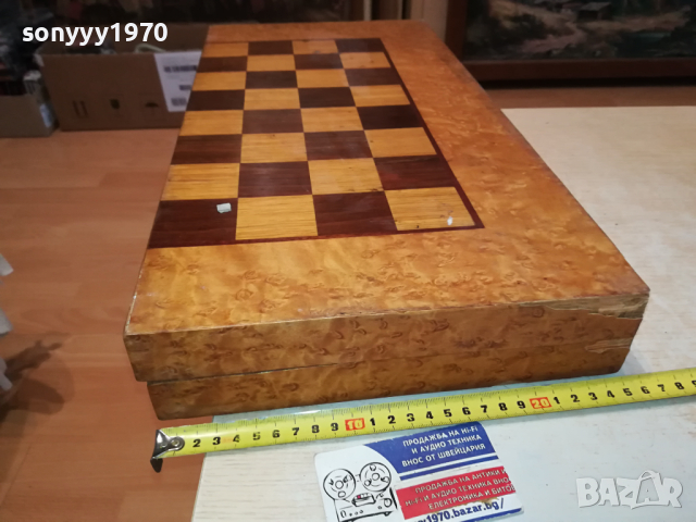 КУТИЯ ШАХ ТАБЛА-ФУРНИР 2403241039LNWC, снимка 13 - Антикварни и старинни предмети - 44920785