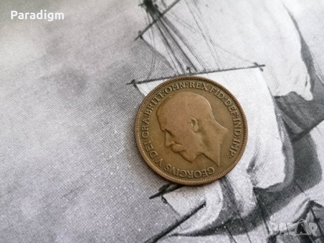Монета - Великобритания - 1 пени | 1914г., снимка 2 - Нумизматика и бонистика - 28324212