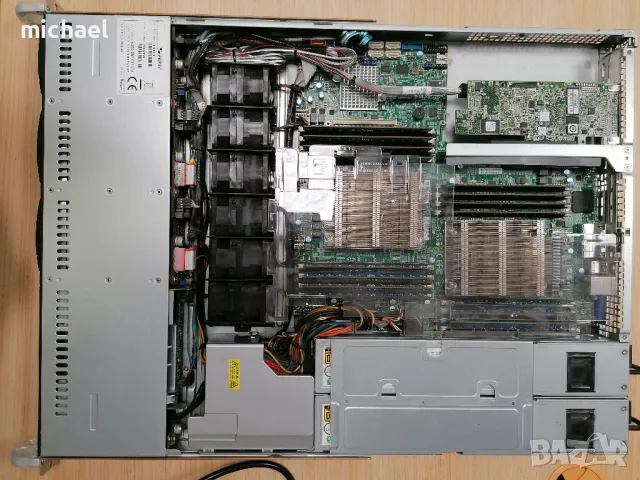 Сървър Supermicro CSE-113TQ-R700WB, 2 CPU, 128 GB RAM, 8 диска