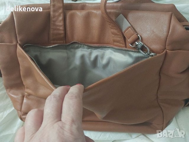 Унисекс. BREE. Original. 100% Кожа. Голяма чанта, снимка 4 - Чанти - 36048424