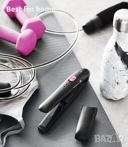Rowenta Nomad For Elite Touch-up & Go,Керамична преса за коса,акумулаторна батерия,200градуса, снимка 6 - Преси за коса - 40410376