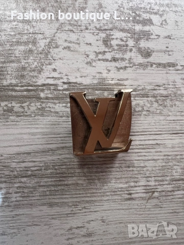 Louis Vuitton  златна катарама за колан ❤️, снимка 4 - Колани - 52247376