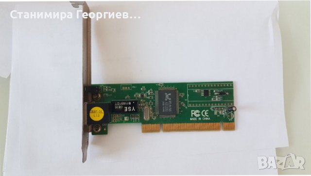 LAN карта PCI 100mbps , снимка 1