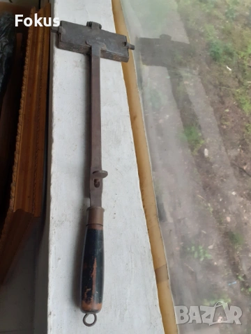 Стар антикварен гофретник щампа, снимка 2 - Антикварни и старинни предмети - 53378000