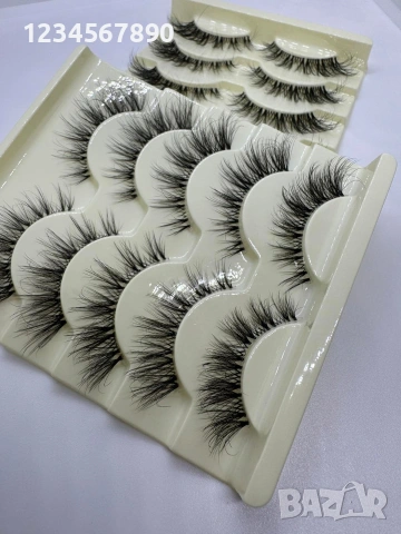 3D Мигли, снимка 2 - Декоративна козметика - 53095886