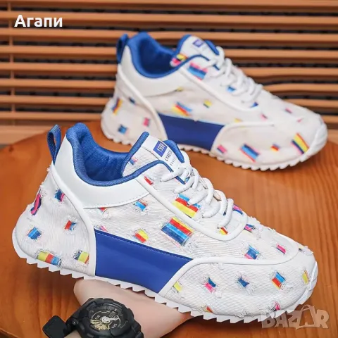 Уникални мъжки маратонки № 41 внос от чужбина нови, снимка 2 - Маратонки - 50058551