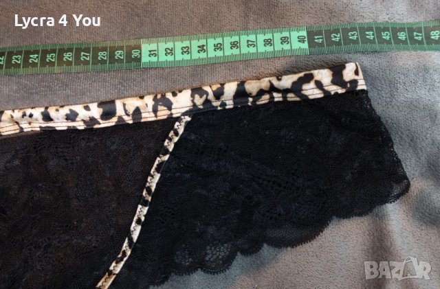 ХЛ размер нови дамски полу-прашки с черна дантела, снимка 5 - Бельо - 36991550