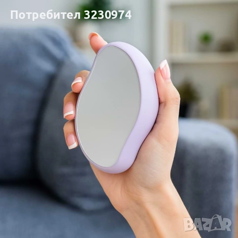 Компактен кристален уред за премахване на излишното окосмяване - няма цвят!