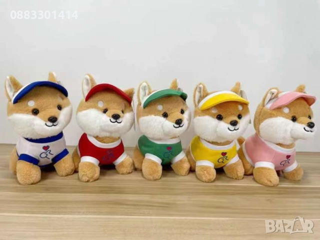 Плюшено куче Корги 30см , снимка 3 - Плюшени играчки - 44900602