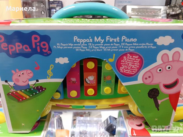 Детско пиано-ксилофон Peppa Pig My 1ST Piano, снимка 4 - Музикални играчки - 39068911