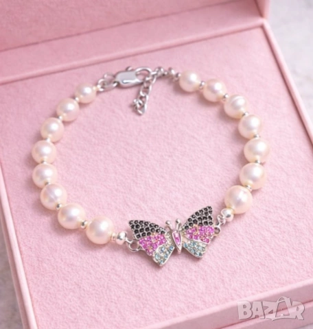 Бижута с естествени, култивирани перли със сертификат, снимка 4 - Подаръци за юбилей - 53582533