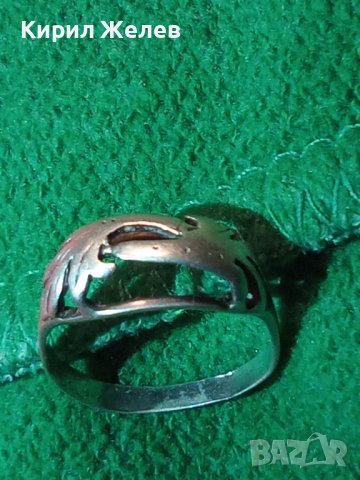 СТАР СРЕБЪРЕН ПРЪСТЕН СРЕБРО 925 ДАМСКИ 6759, снимка 10 - Пръстени - 30285397