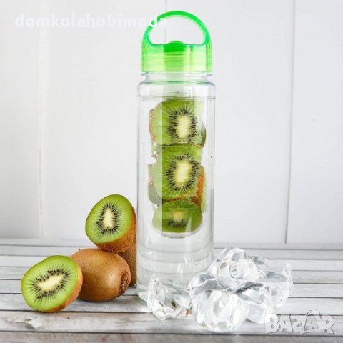 Детокс бутилка за вода и ароматни напитки Tritan, снимка 6 - Други стоки за дома - 28289830