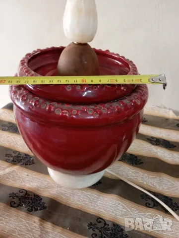 Стара настолна лампа, снимка 5 - Настолни лампи - 49894558