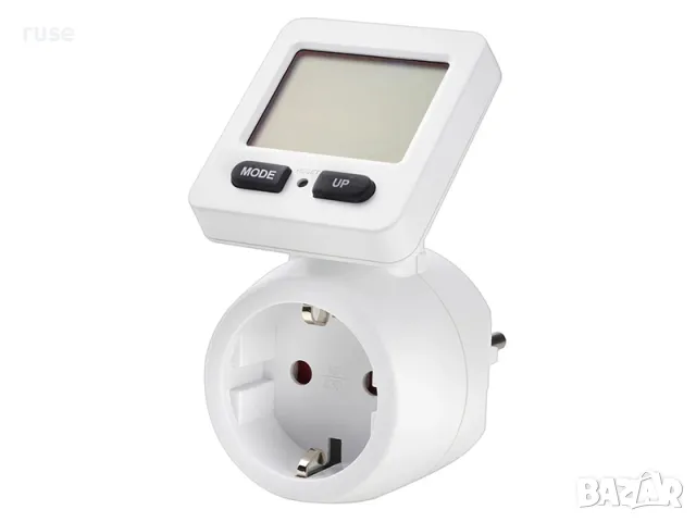 НОВИ! Контакт с енергомер енергометър 3680W 16A 