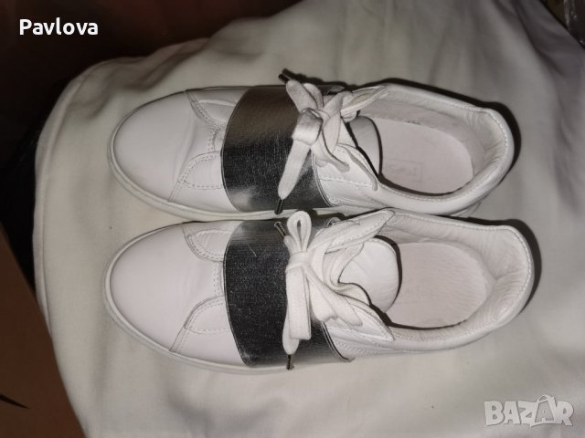 Естествена кожа обувки марка  италиански , снимка 1