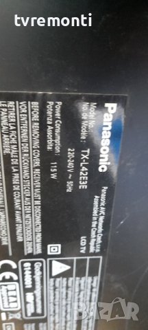 MAIN AV BOARD TNP8EA114 9 A for ,Panasonic VIERA TX-L42E3E, снимка 7 - Части и Платки - 36814063