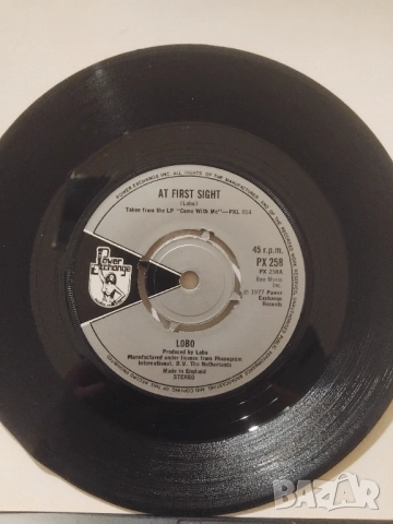 Lobo – At First Sight - малка грамофонна плоча музика