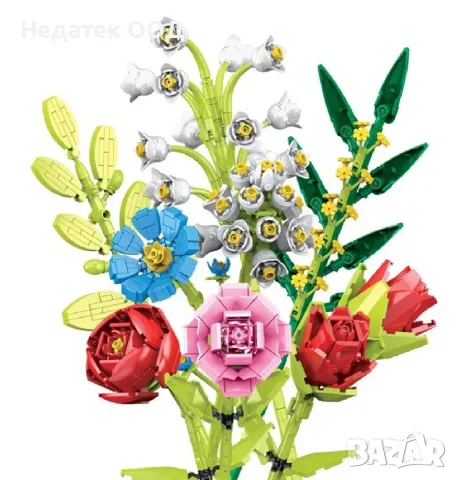 Детски конструктор цвете изненада., снимка 2 - Конструктори - 49539943