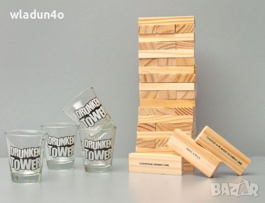 Дженга/Пияна кулаДженга+шотове-забавна игра за+18г.-14-28лв, снимка 17 - Настолни игри - 39468307