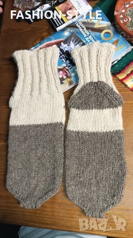 Вълнени чорапи домашно плетиво/терлици,елеци и всичко по поръчка плета, снимка 1 - Мъжки чорапи - 38718980