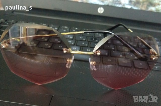 Поляризирани дамски слънчеви очила UV 400 / стъкла диамант полигон, снимка 5 - Слънчеви и диоптрични очила - 28760745