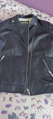 Детско кожено яке , снимка 3 - Детски якета и елеци - 47266085