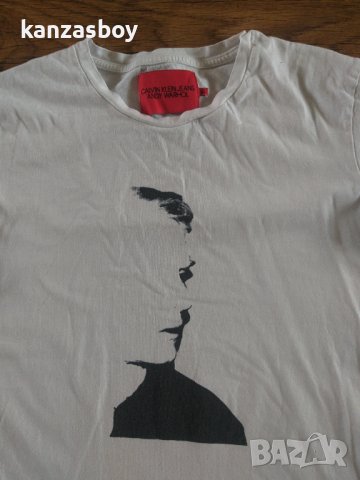 calvin klein andy warhol - страхотна мъжка тениска, снимка 3 - Тениски - 36732261