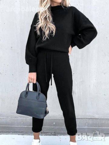 Ежедневен дамски комплект от две части, 8цвята, снимка 3 - Комплекти - 44105576